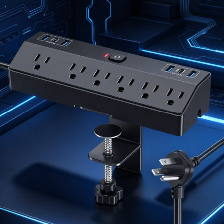Recessed USB Power Strip