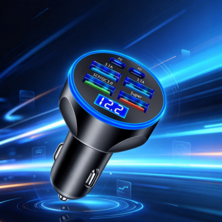 250W 6-in-1 Car Charger