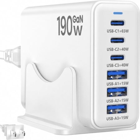 190W 6-Port Charging Block