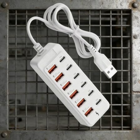 12-Port USB Charging Station